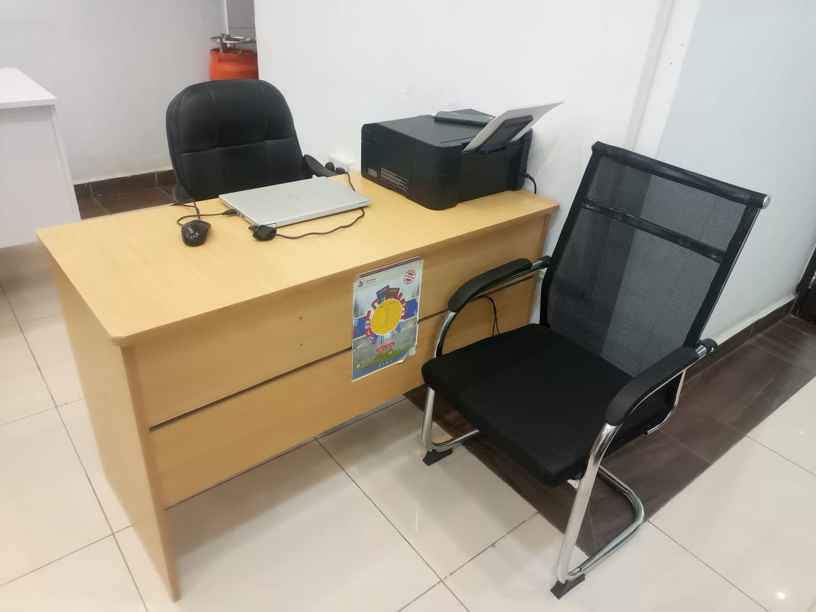 Application processing station at Sterling Abrod